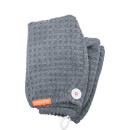 Aquis Hair Turban Waffle Luxe Moody Gray Aquis Hair Turban Waffle Luxe Moody Gray