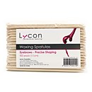 Lycon Waxing Spatulas Eyebrows - Precise Shaping 100 Pack