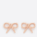 Olivia Burton Women's Vintage Bow Earrings - Rose Gold