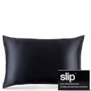 Slip Silk Pillowcase - Queen - Black