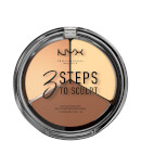 NYX Professional Makeup 3 Steps to Sculpt palette contouring - Light