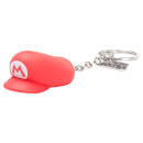 Super Mario Hat - Rubber 3D Keychain