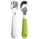 OXO Tot Fork and Spoon - Green