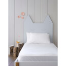 Christy Junior Speckles Jersey Fitted Sheet - Coral