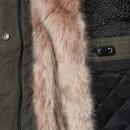 superdry frankie faux fur lined parka