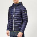 Superdry Men's Clarendon Down Hooded Jacket - True Navy