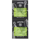 APIVITA Express Moisturizing & Soothing Face Mask - Prickly Pear 2 x 8 ml