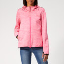Superdry Women's Prism Hooded SD-Windtrekker Jacket - Berry Slub/Ecru