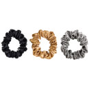 Slip Silk Large Scrunchies - Leopard/Gold/Black (Pack of 3) Slip Silk Large Scrunchies - Leopard/Gold/Black (Pack of 3)