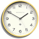 Newgate Number Three Echo Wall Clock - Cheeky Yellow