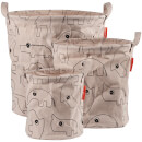 Done by Deer Storage Baskets - Powder (Set of 3)