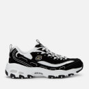 Skechers Women's D'Lites Biggest Fan Trainers - Black/White