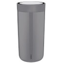 Stelton to Go Click Travel Flask 400ml - Granite Grey