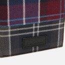 barbour mixed tartan billfold wallet