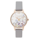 Olivia Burton Women's Enchanted Garden Watch - Grey Lilac
