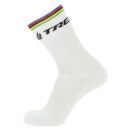 Santini Trek-Segafredo World Champion Medium Profile Socks Santini Trek-Segafredo World Champion Medium Profile Socks