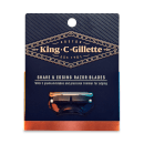 King C. Gillette Bartrasierer Klingen (3 Stück)