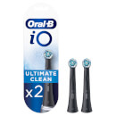 Oral-B iO Ultimate Clean Opzetborstels - Zwart, Verpakking 2-Pak