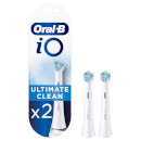 Oral-B iO Ultimate Clean Opzetborstels - Wit, Verpakking 2-Pak