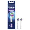Oral-B 3D White Toothbrush Head with CleanMaximiser Technology, Pack of 2 Counts