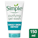 Simple Daily Detox Purifying Face Wash 150ml Simple Daily Detox Purifying Face Wash 150ml