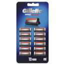 Gillette ProGlide Razor Blades Refill - 12 Pack