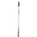 Brushworks White and Gold Brow Duo Brush