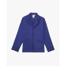 Women's Plain Viscose Girls Pj Top - Spectrum Blue - XS Women's Plain Viscose Girls Pj Top - Spectrum Blue - XS