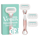 Venus Deluxe Smooth Sensitive Rose Gold Razor Starter Pack Venus Deluxe Smooth Sensitive Rose Gold Razor Starter Pack