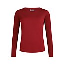 Women's Voyager Tech Tee Long Sleeve Crew - Red - 8