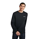 Men's Logo Crew Jumper - Black - XS Men's Logo Crew Jumper - Black - XS