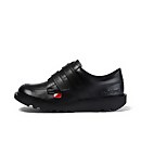 Junior Unisex Kick Lo Twin Leather Black - 12.5 Junior Unisex Kick Lo Twin Leather Black - 12.5