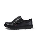 Junior Boys Kick Lo Scuff Leather Black - 12.5 Junior Boys Kick Lo Scuff Leather Black - 12.5