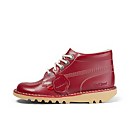 Adult Womens Kick Hi Leather Red - 3