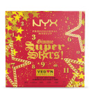 NYX Professional Makeup Gimme Super Stars! 12 Day Vegan Iconic Advent Countdown Calendar NYX Professional Makeup Gimme Super Stars! 12 Day Vegan Iconic Advent Countdown Calendar
