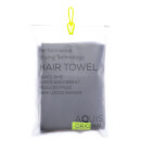 Полотенце для волос Aquis AON Lisse Towel, оттенок Dark Grey