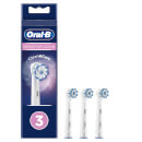 Oral-B Sensitive Opzetborstels, Verpakking 3-Pak