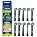 Oral-B CrossAction Aufsteckbürsten, schwarz, 10 Stück Oral-B CrossAction Aufsteckbürsten, schwarz, 10 Stück