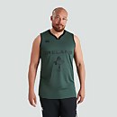MENS IRELAND LOOSE FIT SUPPORTERS VEST GREEN - XS