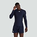 MENS THERMOREG LONG SLEEVED TOP NAVY - XS
