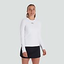 WOMENS THERMOREG LONG SLEEVED TOP WHITE - XS