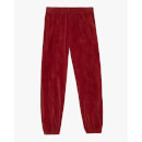 Women's Velour Loose Fit Joggers - Rust -  XS