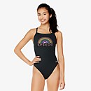 Pride Graphic Flyback Onepiece - Black | Size 20