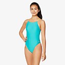 Solid Strappy Fixed Onepiece - Teal | Size 24