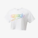PRIDE CROP TEE White PRIDE CROP TEE White