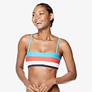 Adjustable Colorblock Bikini Top - Coral | Size L Adjustable Colorblock Bikini Top - Coral | Size L