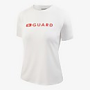 Guard Short Sleeve Solid Swim Tee - White | Size L