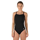 Solid Flyback Training Suit Onepiece - Speedo Endurance+ - Black | Size 26