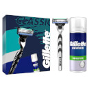 Mach3 Razor with Sensitive Series Shave Gel Mach3 Razor with Sensitive Series Shave Gel