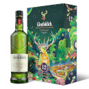 Glenfiddich 12 Year Old Single Malt Scotch Whisky, 2022 Chinese New Year Limited Edition Gift Bottle & Glass Set, 70cl